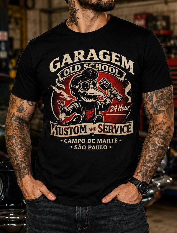 Camiseta Corvo Kustom