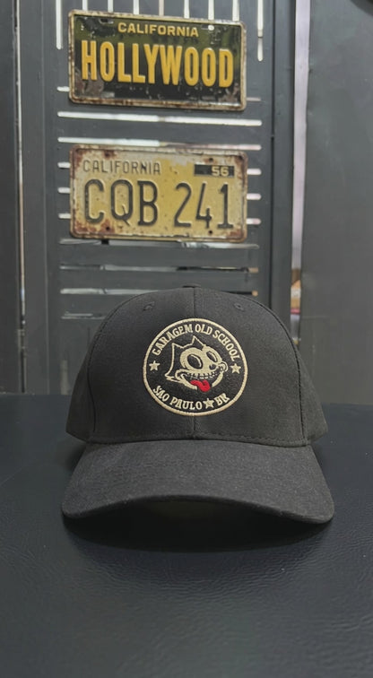 Boné Gato Caveira G.O.S